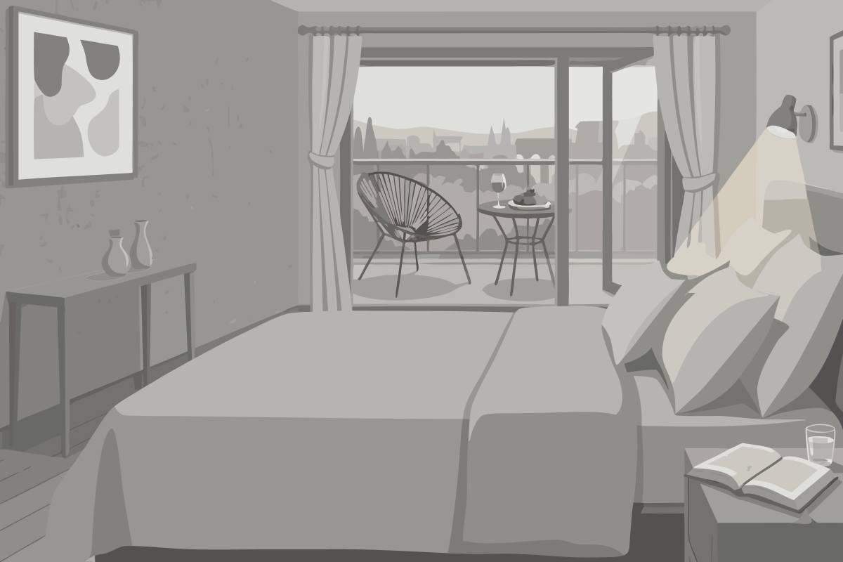 Camera Matrimoniale Comfort con Balcone e Accesso Spa
